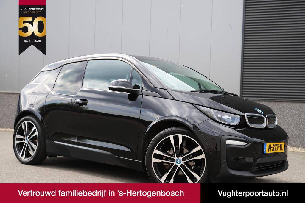 BMW i3 Executive 120 Ah 42kWh*Dark Shadow*/Leder/W-Pomp/1e e, Auto's, Automaat, Achterwielaandrijving, 4 stoelen, Zwart