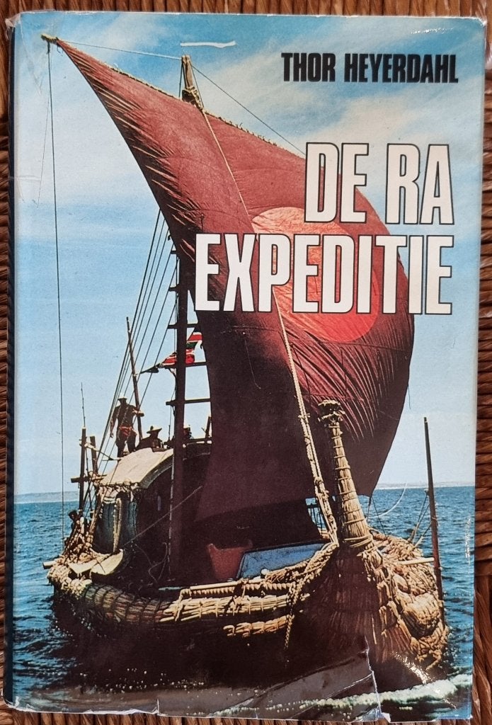 De Ra expeditie - Thor Heyerdahl - met foto's - hardcover, Boeken, Ophalen of Verzenden, Gelezen, Thor Heyerdahl, Zuid-Amerika