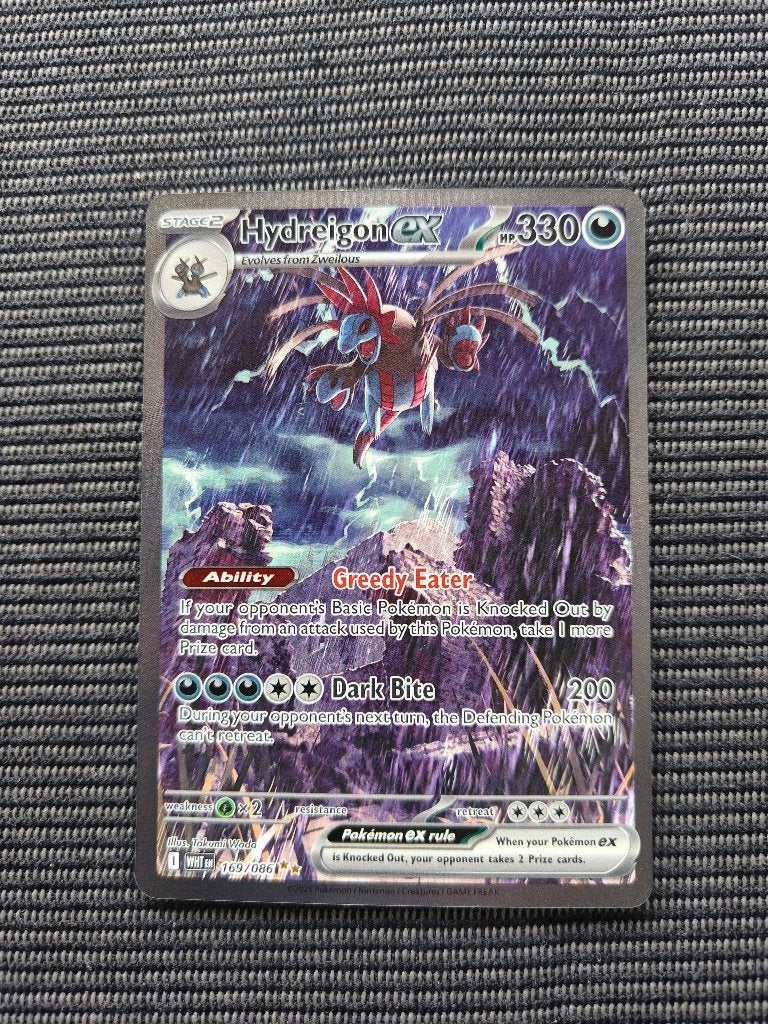 Hydreigon ex 169/086 - White Flare - Pokémon EN, Ophalen of Verzenden, Nieuw, Losse kaart