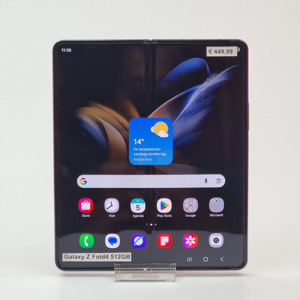 Samsung Galaxy Z Fold4 512GB Zwart, Telecommunicatie, Mobiele telefoons | Samsung, Samsung, Gebruikt, Support@Samsung.com, 129, Samsung-ro, Yeongtong-gu
Suwon-si, Gyeonggi-do 16677
South Korea