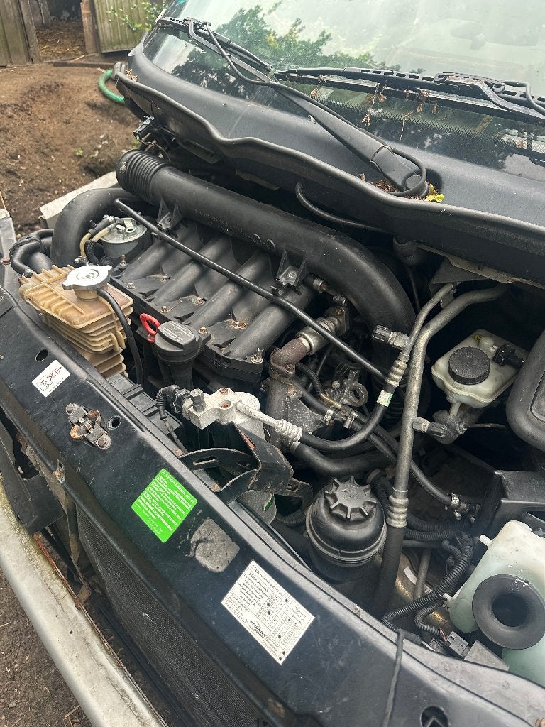 Mercedes Vito 2.2 CDI motor en automaatbak compleet OM611, Ophalen, Gebruikt, Mercedes-Benz