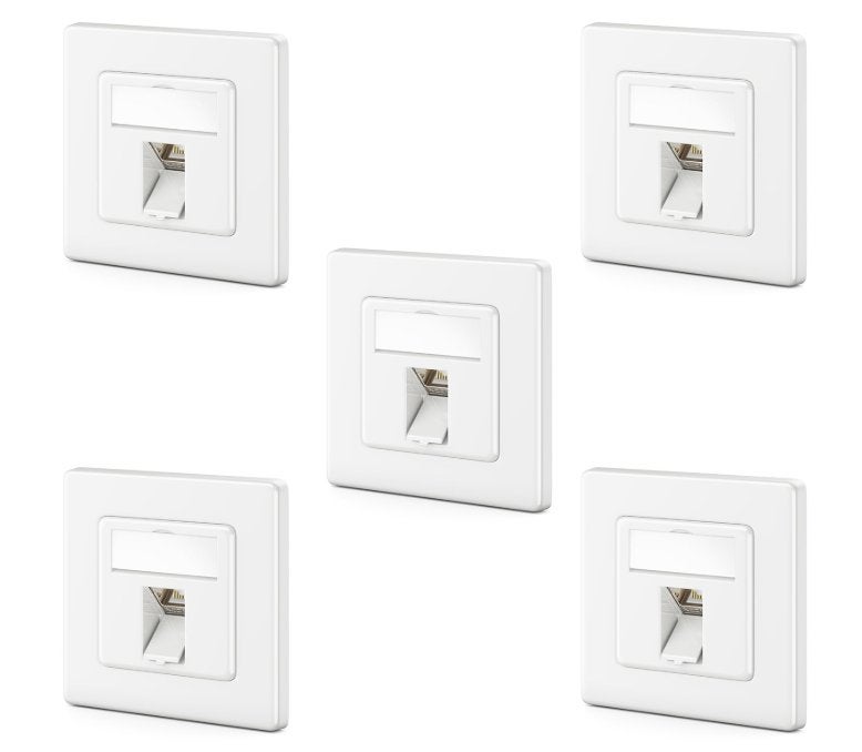 5x CAT7 Network Socket, Computers en Software, Ophalen, Nieuw