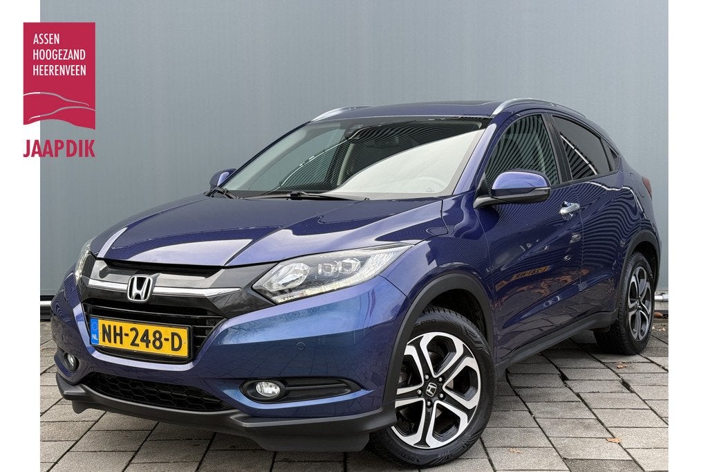 Honda HR-V BWJ 2017 | 1.5 i-VTEC 131PK Executive AUTOMAAT |, Auto's, Honda, Stof, Blauw, Origineel Nederlands, Bedrijf