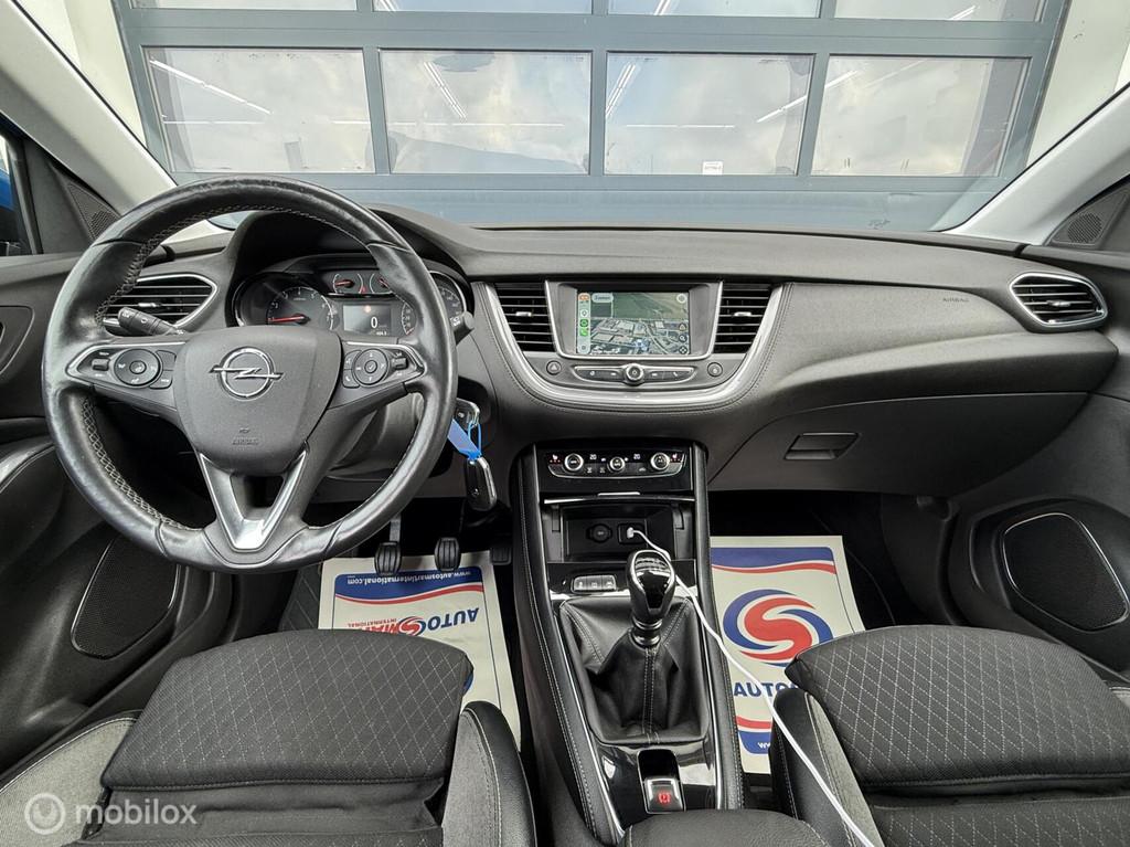 Opel Grandland X 1.2 Turbo Innovation CarPlay Stoel/stuurver, Auto's, Opel, Voorwielaandrijving, Gebruikt, Euro 6, 1199 cc