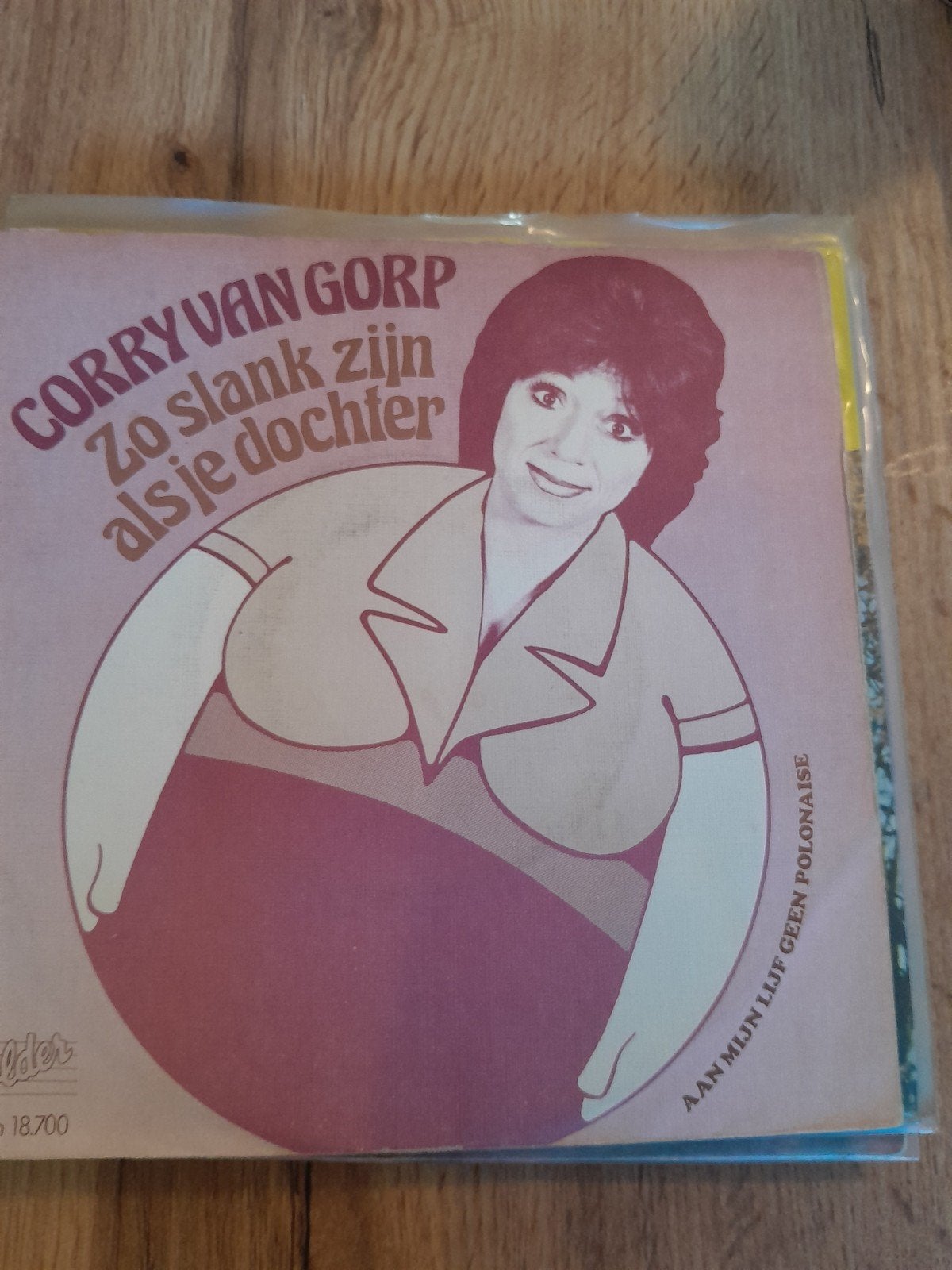 Corry van gorp 7inch zo slank zijn als je dochter, Cd's en Dvd's, Ophalen of Verzenden, Zo goed als nieuw, Nederlandstalig