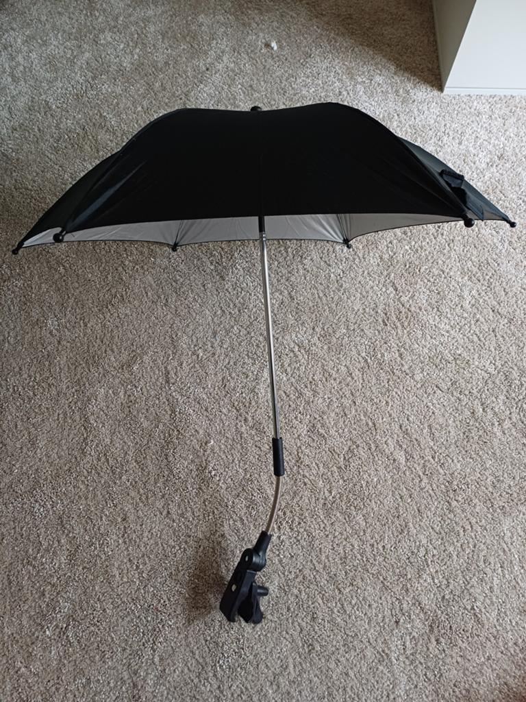 Kinderwagen parasol met buigveer, Ophalen, Gebruikt, Overige merken