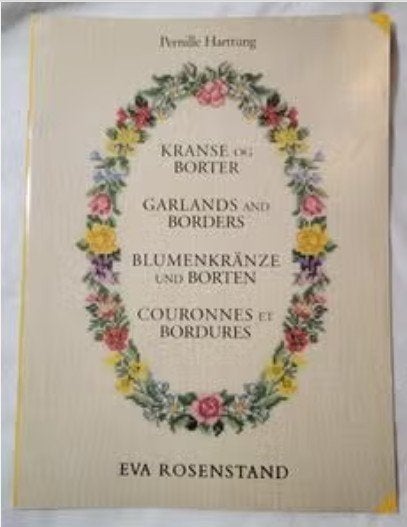 patroon boek - eva rosenstand - bloemenkransen garlands, Ophalen of Verzenden, Zo goed als nieuw, Handborduren, Patroon