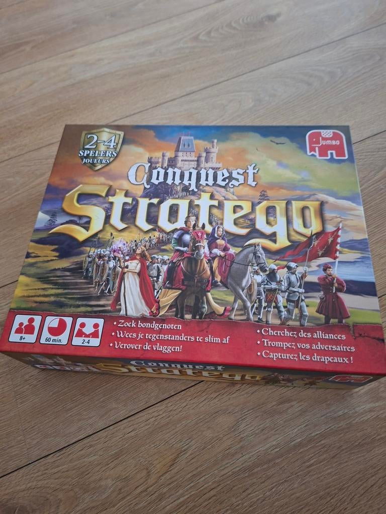Stratego Conquest Bordspel - Strategisch en Uitdagend, Hobby en Vrije tijd, Gezelschapsspellen | Bordspellen, Drie of vier spelers
