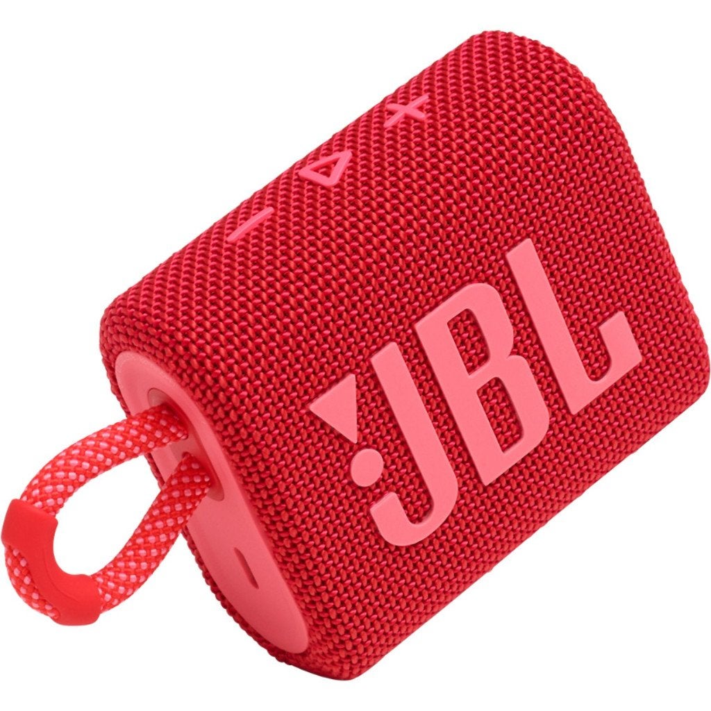 JBL Go 3 Rood, Audio, Tv en Foto, Luidsprekers, Ophalen, JBL, Overige typen, Zo goed als nieuw