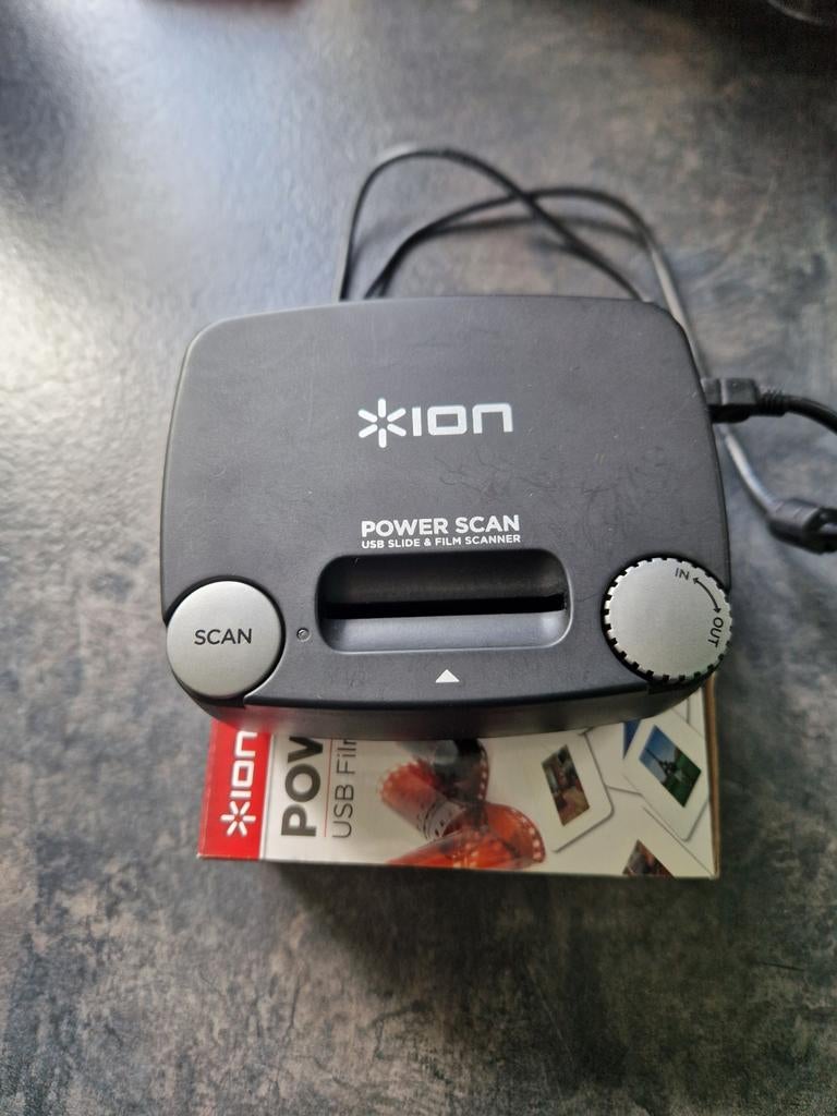 Ion Power Scan USB Dia- en Filmscanner - Zo goed als nieuw, Computers en Software, Ophalen of Verzenden, Zo goed als nieuw, Diascanner