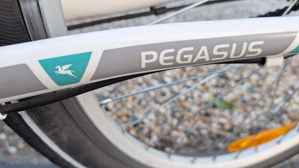Pegasus sportieve meisjesfiets wit 7 versnellingen, Fietsen en Brommers, Fietsen | Dames | Sportfietsen en Toerfietsen, Overige merken