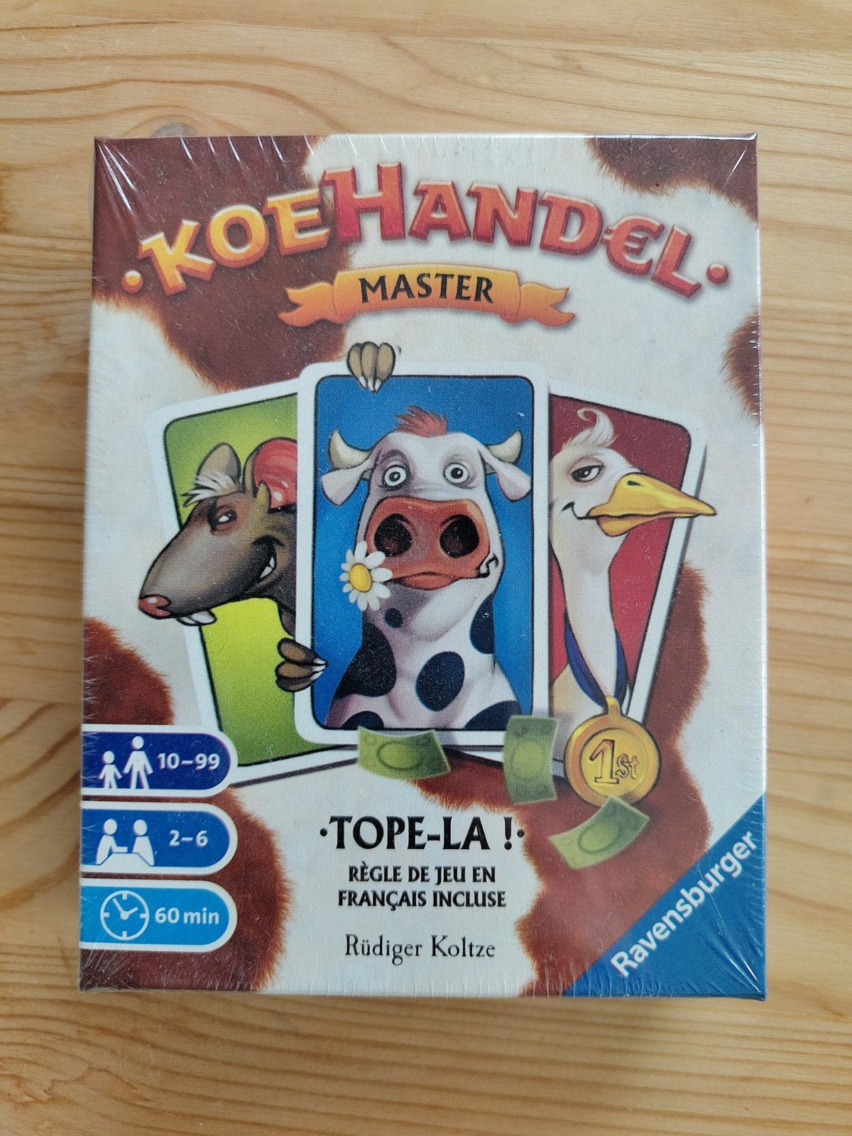 Koehandel Master - Ravensburger (Nog in verpakking), Hobby en Vrije tijd, Gezelschapsspellen | Kaartspellen, Vijf spelers of meer