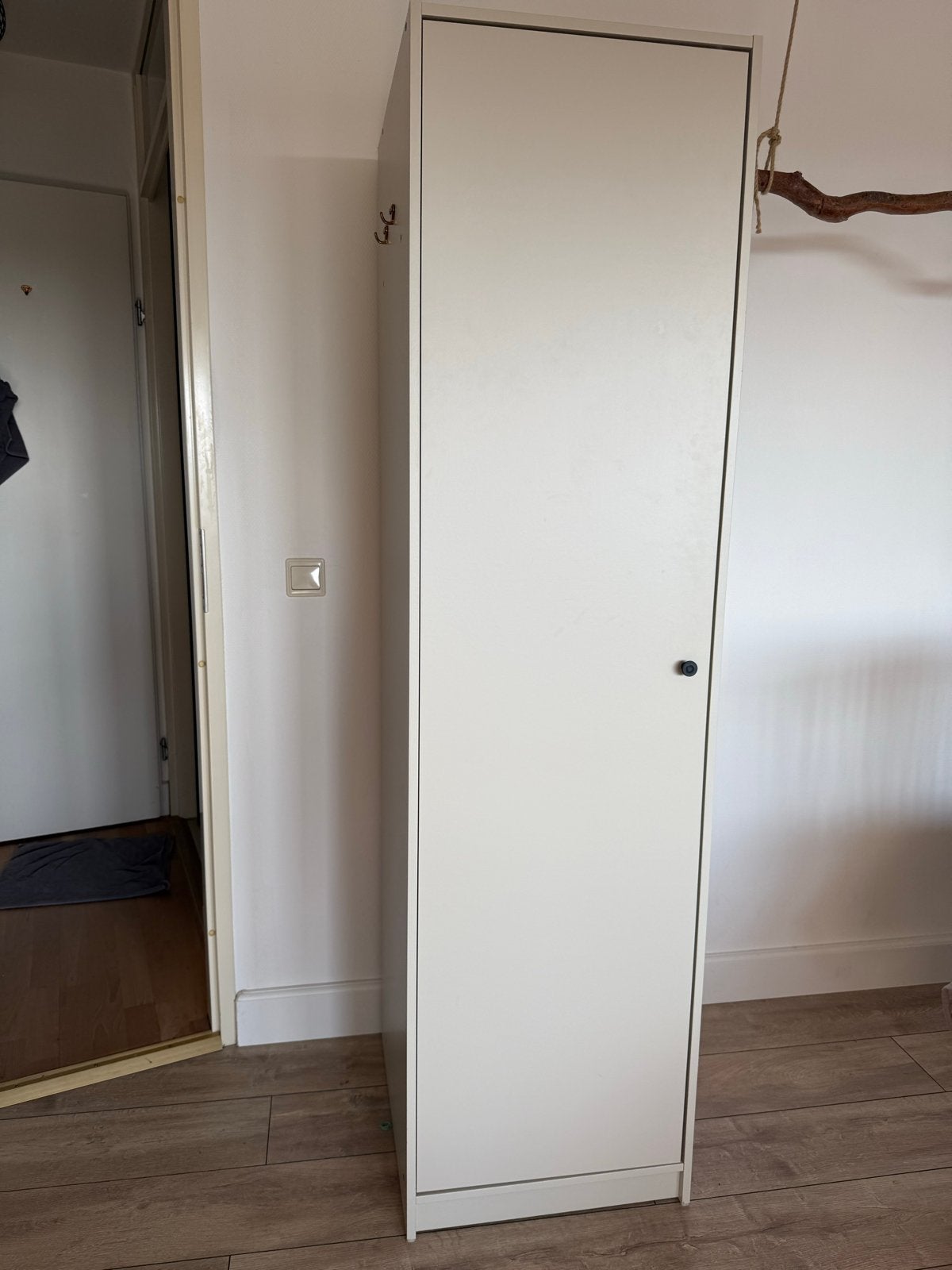 Ikea Gursken kledingkast met hangruimte en planken, Ophalen, Minder dan 50 cm, Gebruikt, 200 cm of meer