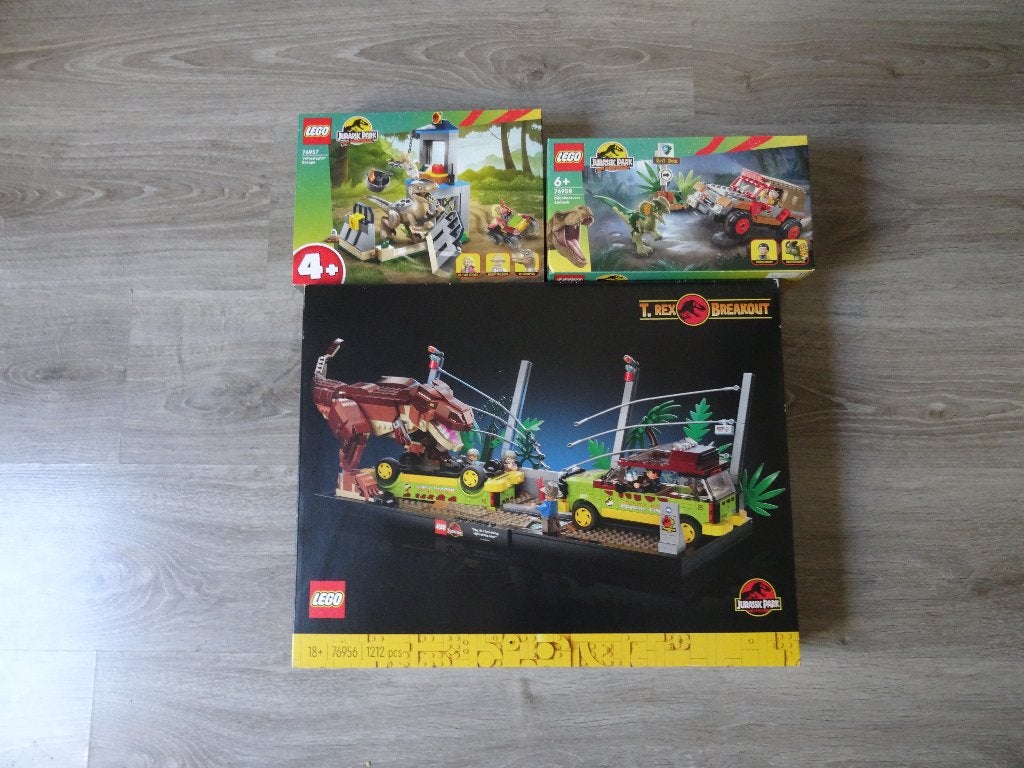 LEGO Jurassic Park collectie - 3 sets, Ophalen, Nieuw, Complete set, Lego