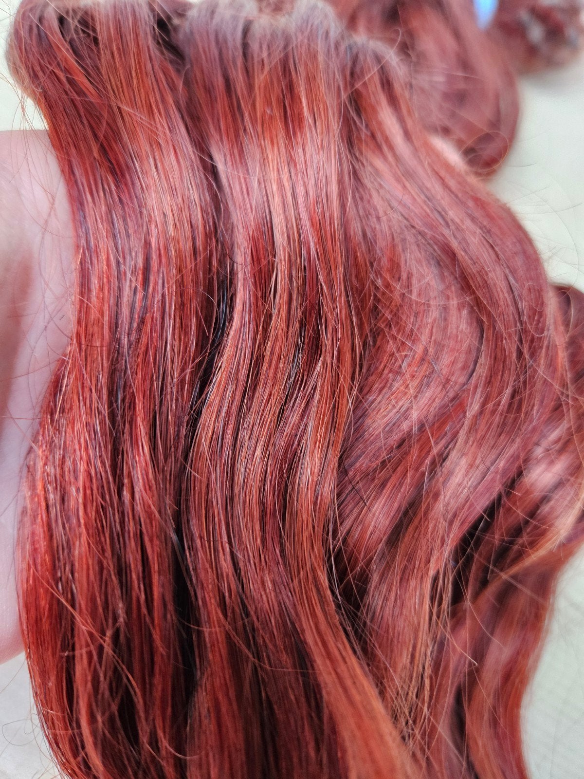 Echt haar 50 cm + extensions en benodigdheden, Sieraden, Tassen en Uiterlijk, Ophalen of Verzenden, Pruik of Haarverlenging