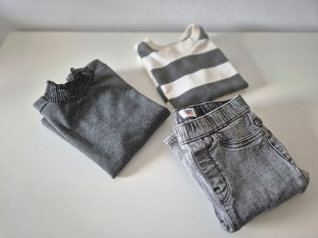 Set kleding meisje maat 128, Meisje, Ophalen of Verzenden, Zo goed als nieuw, Setje
