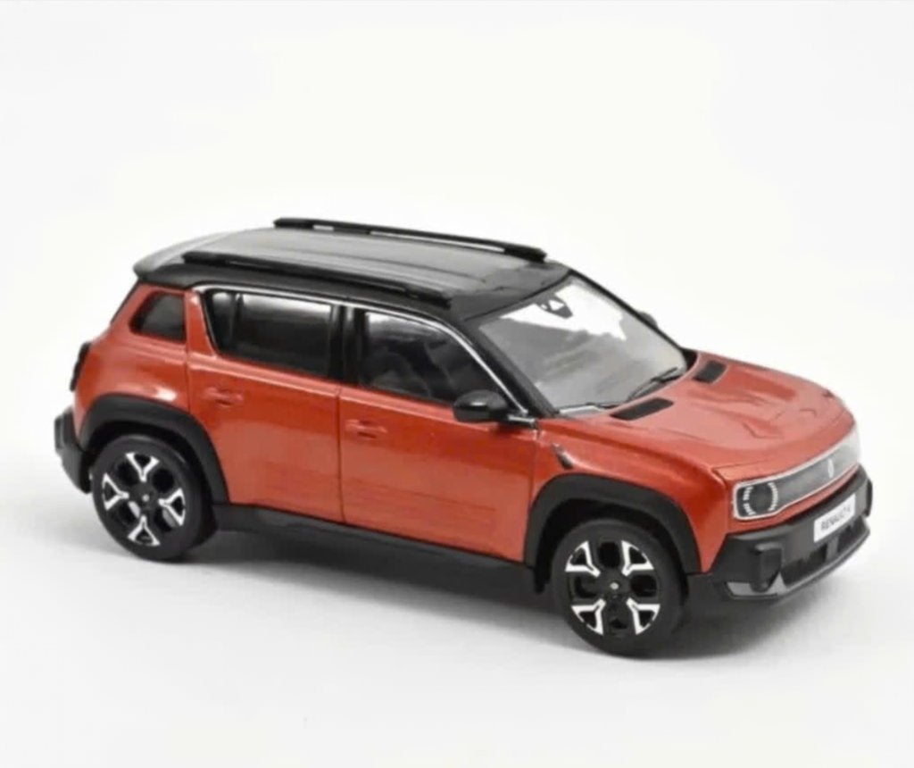 Renault 4 E-Tech Electric 2025 Oranje 1:43 NOREV R. 510064