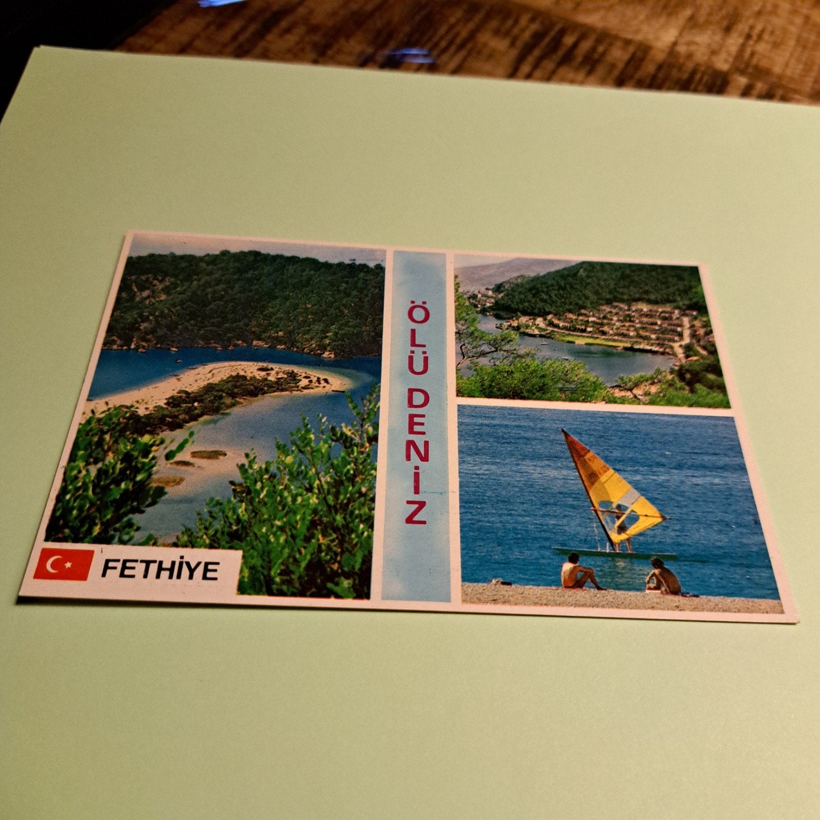 Vintage Ansichtkaart Fethiye, Turkije - Ölüdeniz, Verzamelen, Ophalen of Verzenden, 1960 tot 1980, Ongelopen, Overig Europa