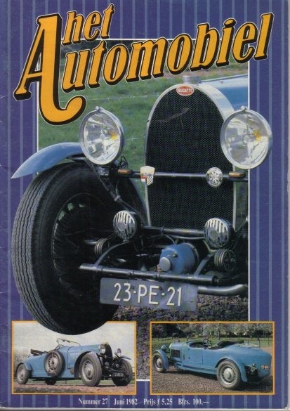 Automobiel 27 1982 : Panhard 24ct - Bugatti - Panther, Ophalen of Verzenden, Gelezen, Algemeen