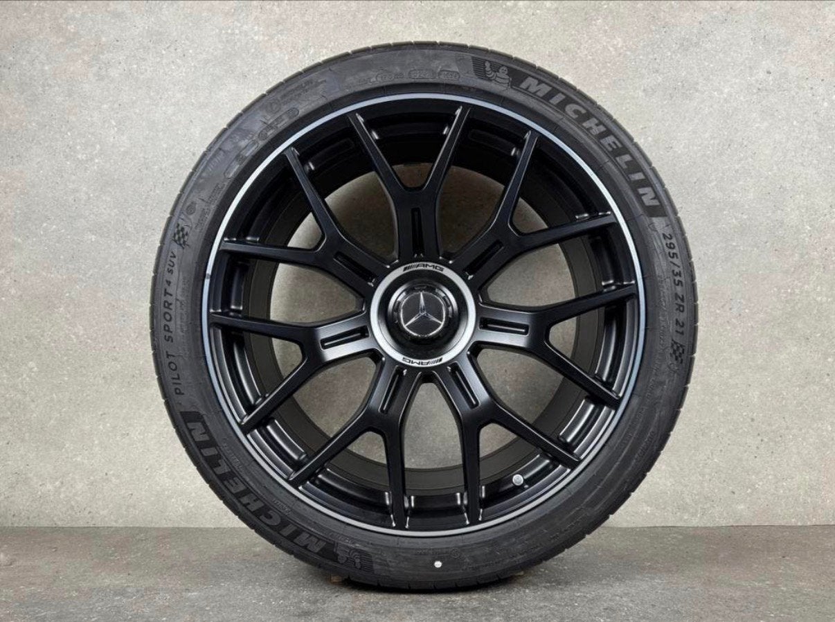 GEZOCHT: Mercedes GLC 63 AMG X254, C254 kruisspaak 21 inch, Auto-onderdelen, Ophalen of Verzenden, 21 inch, Zomerbanden, Velg(en)
