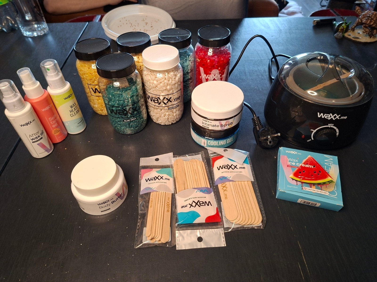 Wax set, volledig, Ophalen of Verzenden, Zo goed als nieuw, Gehele gezicht, Verzorging
