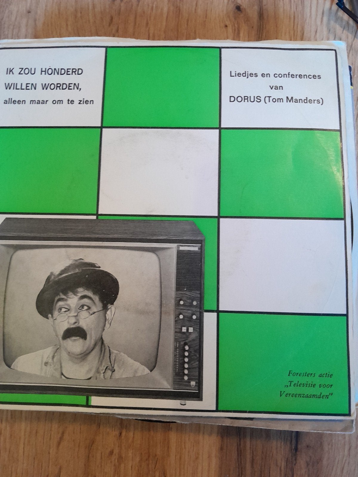 Dorus 7 inch ik zou honderd willen worden, Cd's en Dvd's, Vinyl Singles, Ophalen of Verzenden, Zo goed als nieuw, Nederlandstalig