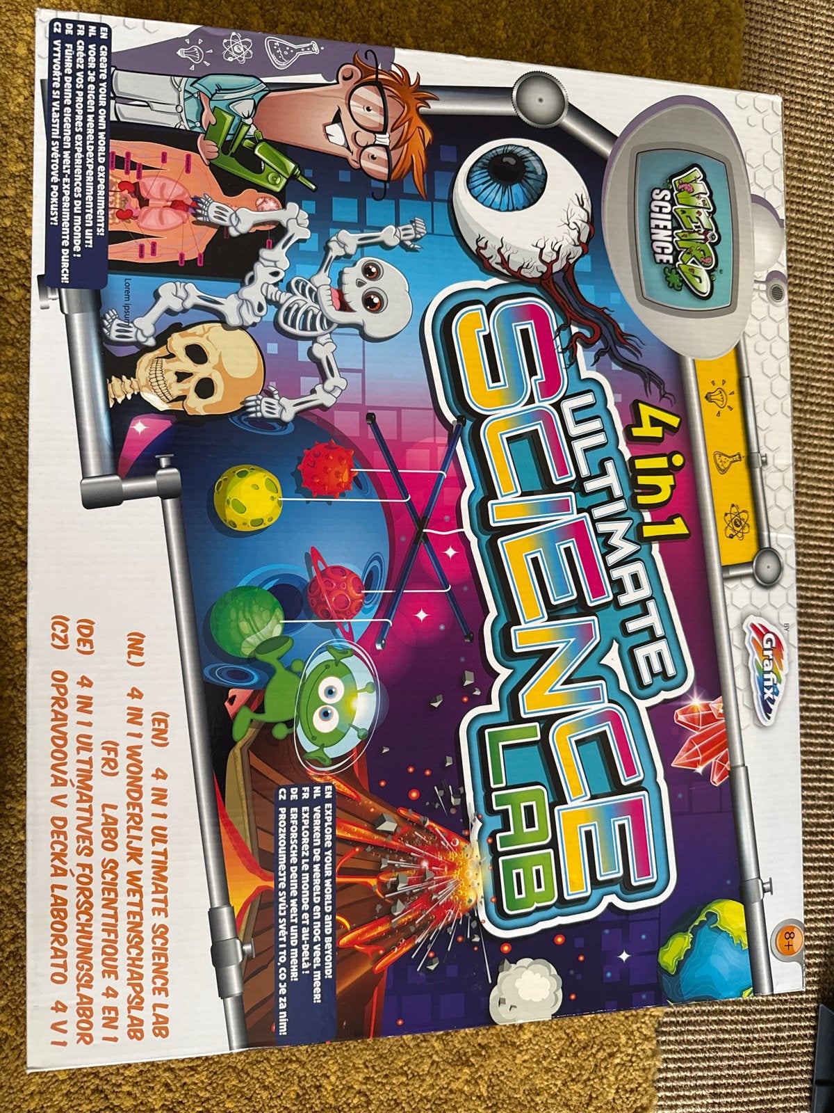 4-in-1 Ultimate Science Lab Experimenteerset, Ophalen, Nieuw, Ontdekken