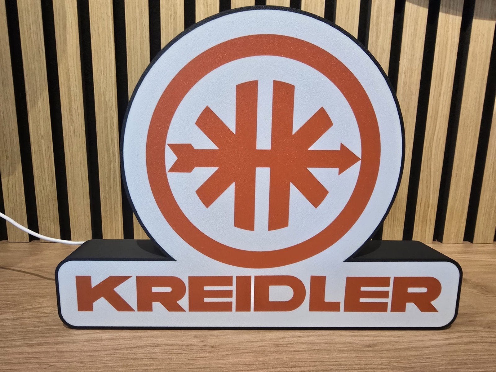 Kreidler LED Lichtbak - Uniek Decoratiestuk, Ophalen of Verzenden, Nieuw, Lichtbak of (neon) lamp