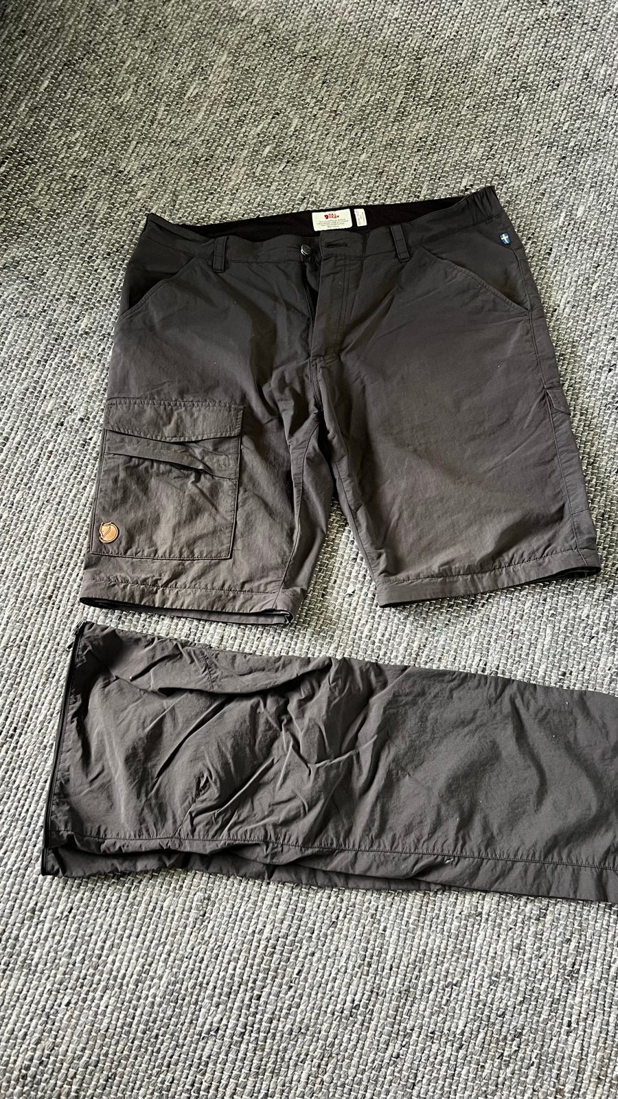 Fjällräven korte broek - EU 54, Ophalen of Verzenden, Gedragen, Maat 52/54 (L), Bruin