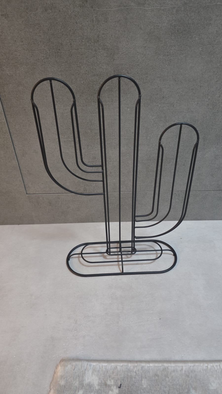 Metalen Cactus Koffiecup Houder - Dolce Gusto - Zwart, Overige typen, Nieuw, Ophalen of Verzenden, Zwart