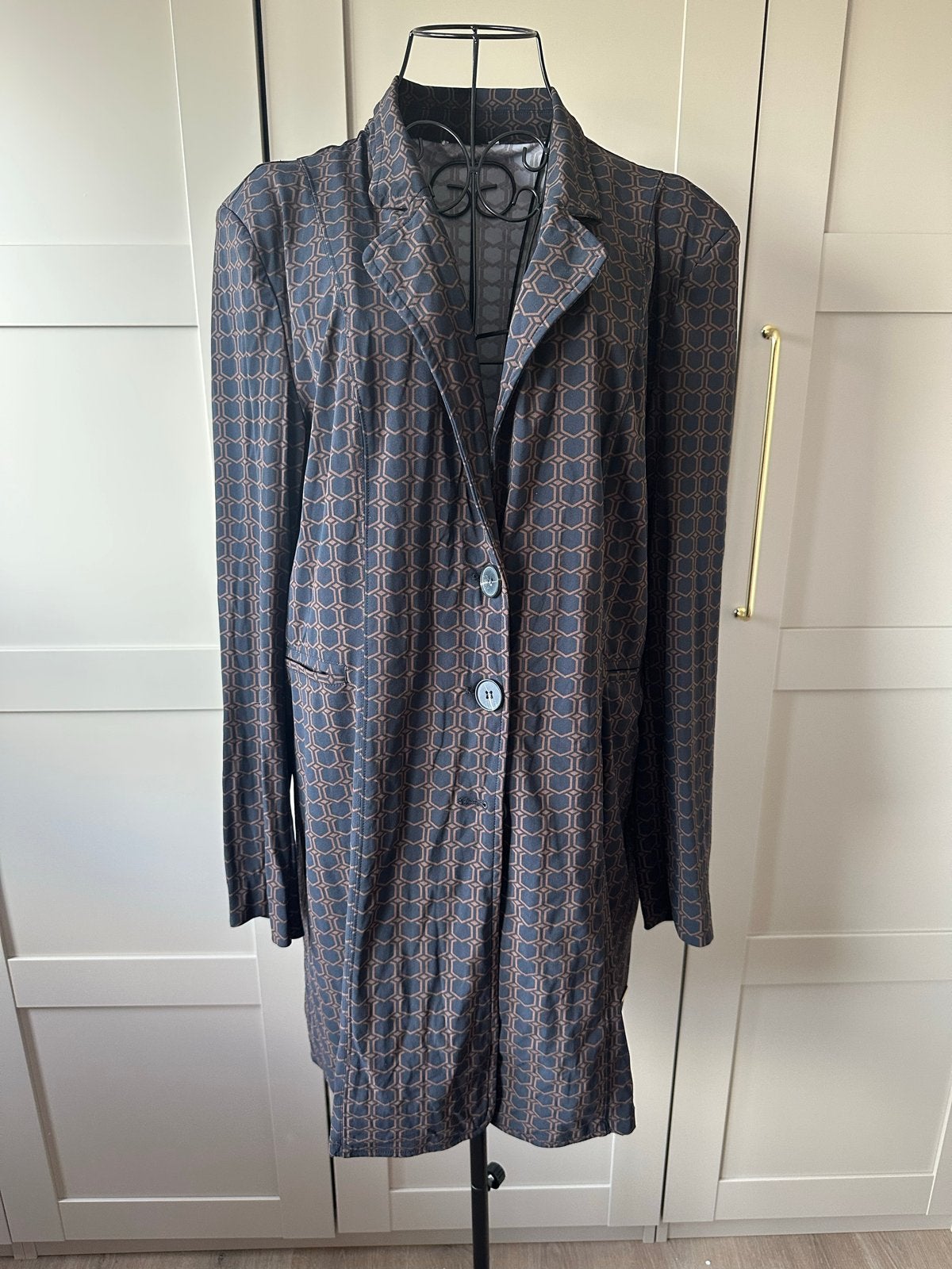 Travelstof mi piace jasje/blazer maat XL, Kleding | Dames, Ophalen of Verzenden, Gedragen, Maat 46/48 (XL) of groter, Meerkleurig