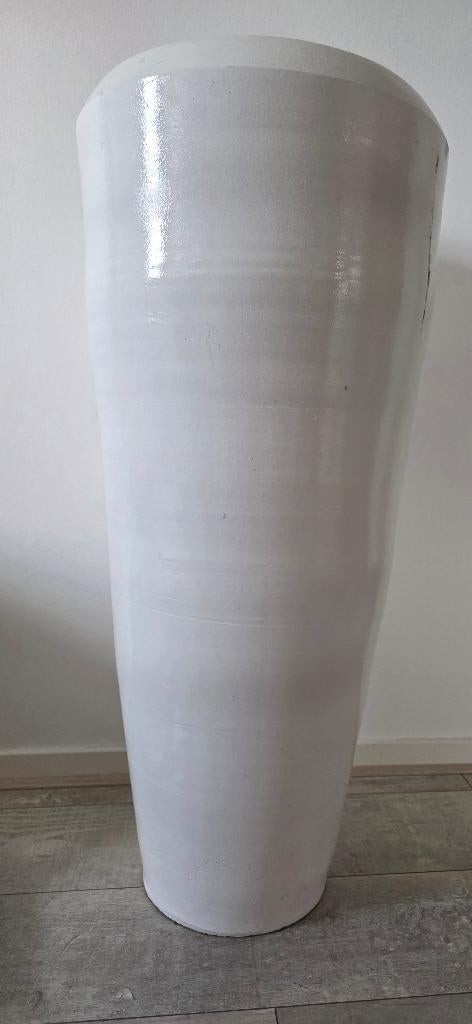 Hoge bloempot circa 95 cm, Ophalen, 40 cm of meer, Rond, Zo goed als nieuw