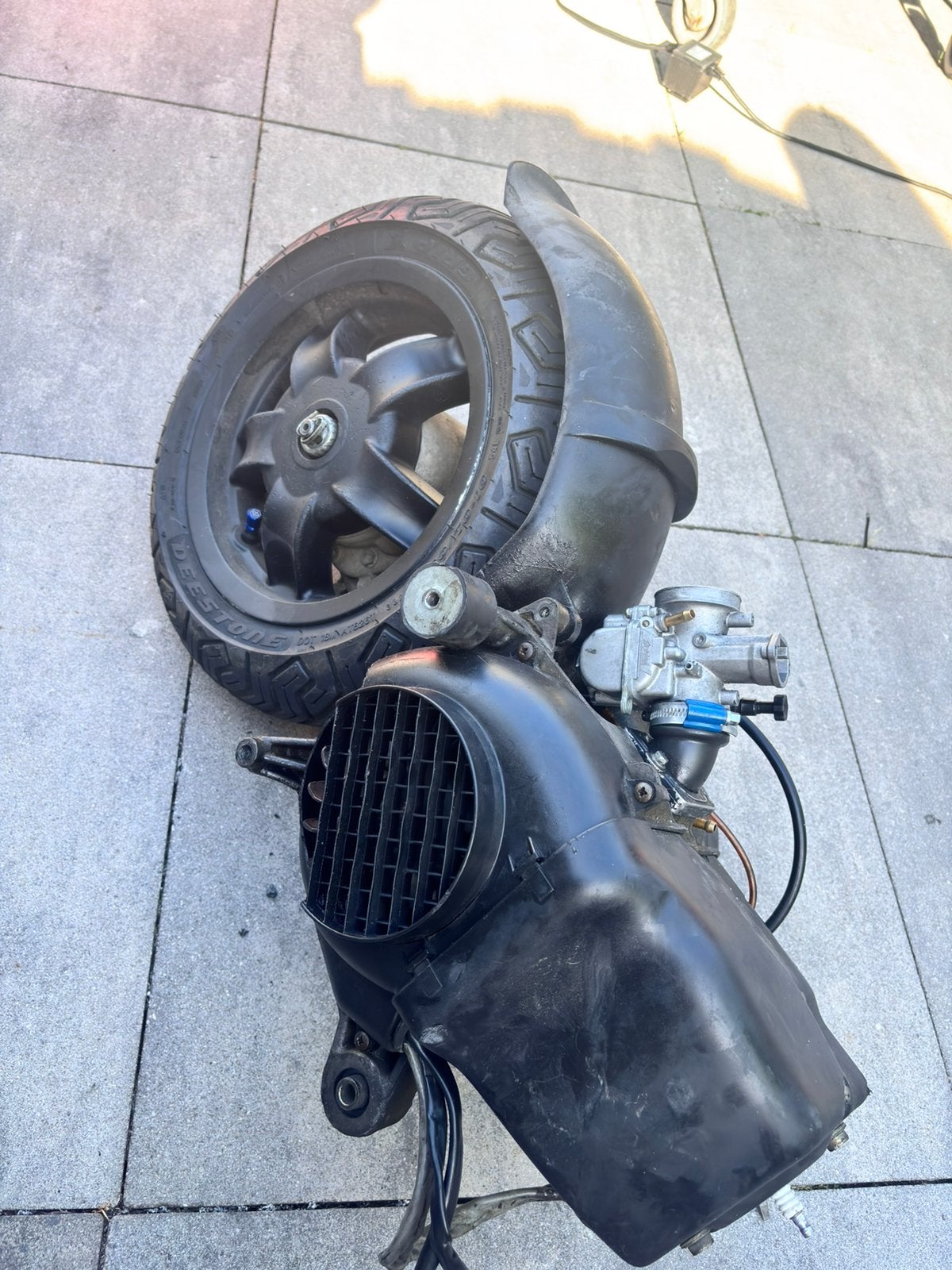 125cc 2 takt blok (ruilen voor blok of project), Ophalen, Gebruikt, Blok