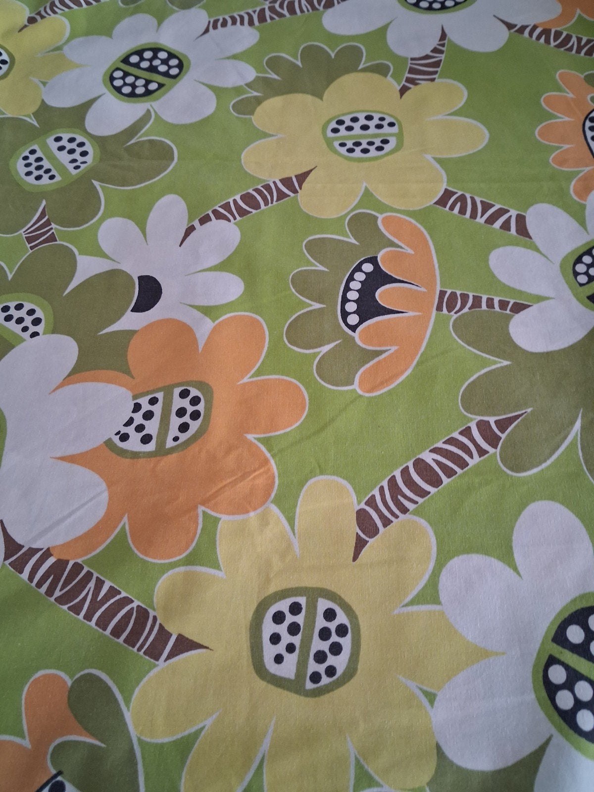 Cinderella vintage laken / lap stof 240x180 cm, Ophalen of Verzenden, Gebruikt, Eenpersoons, Cinderella