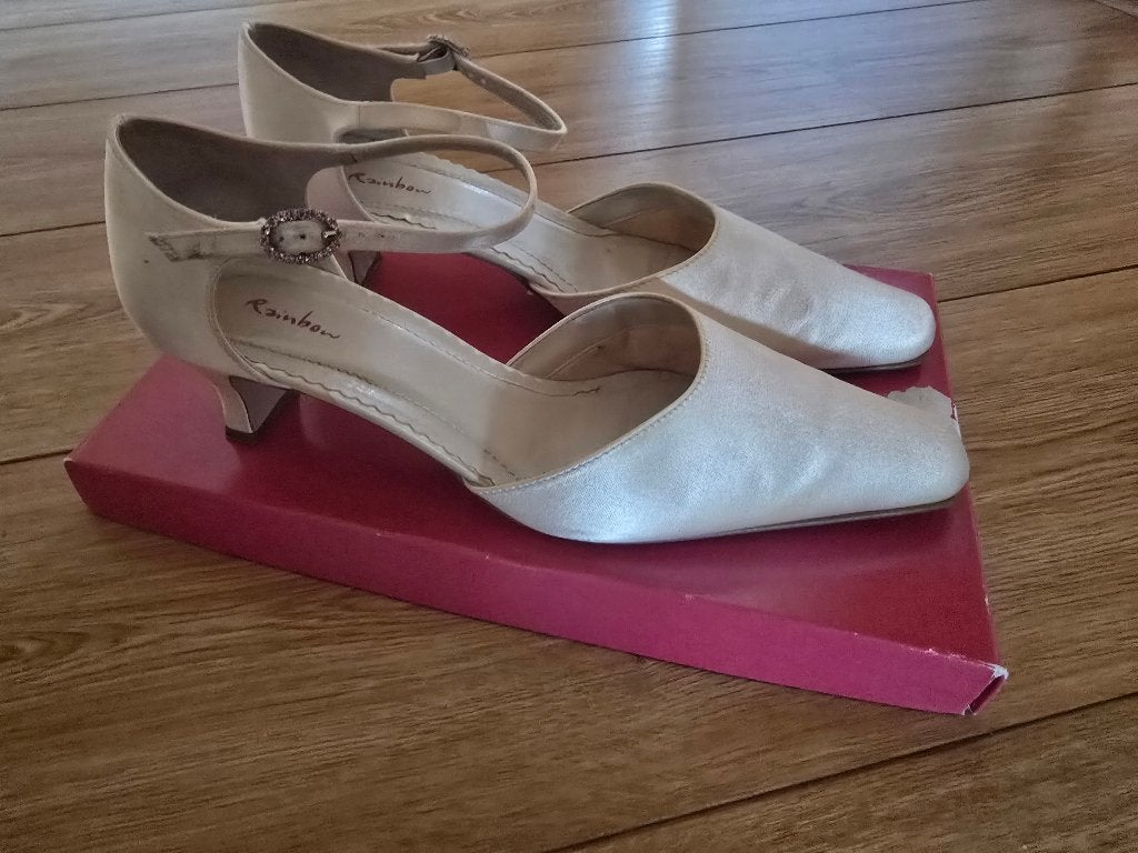 Trouwschoenen, maat 39,5, Ophalen of Verzenden, Zo goed als nieuw, Accessoires