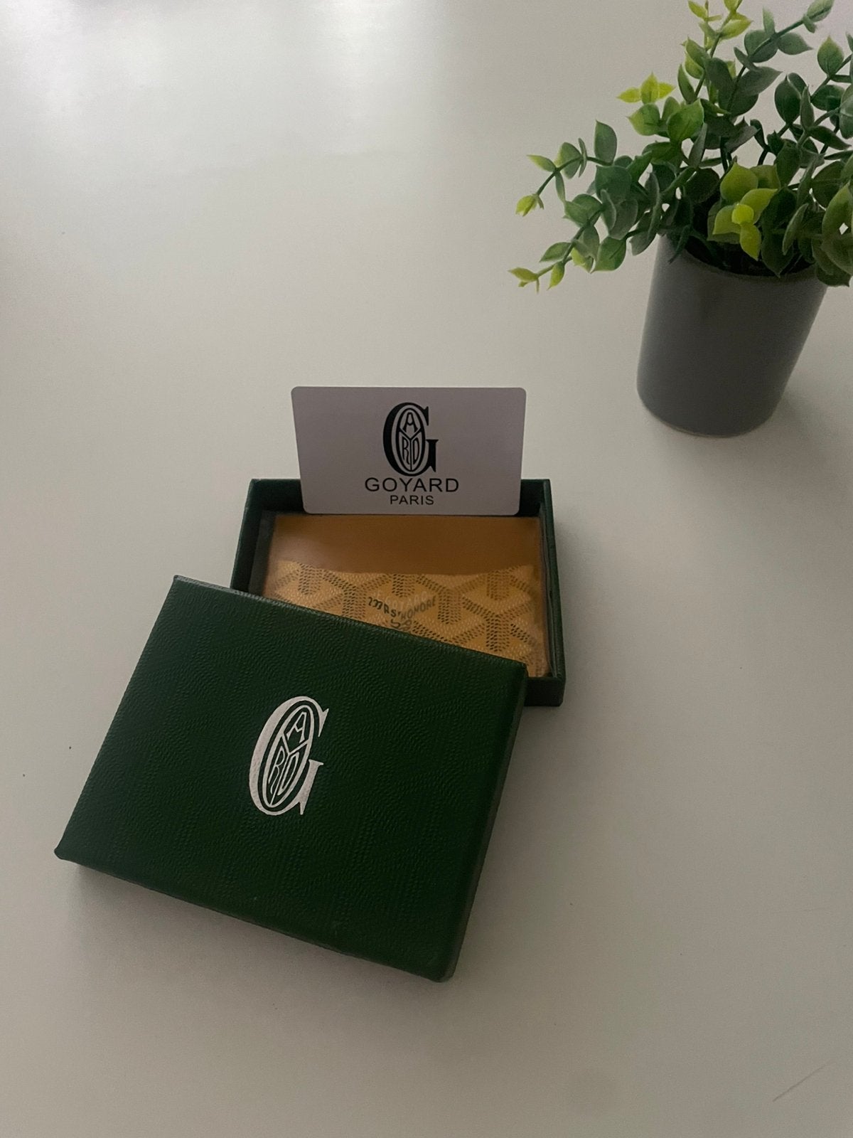 Coyard pasjeshouder luxe (Geel), Verzenden, Nieuw, Geel