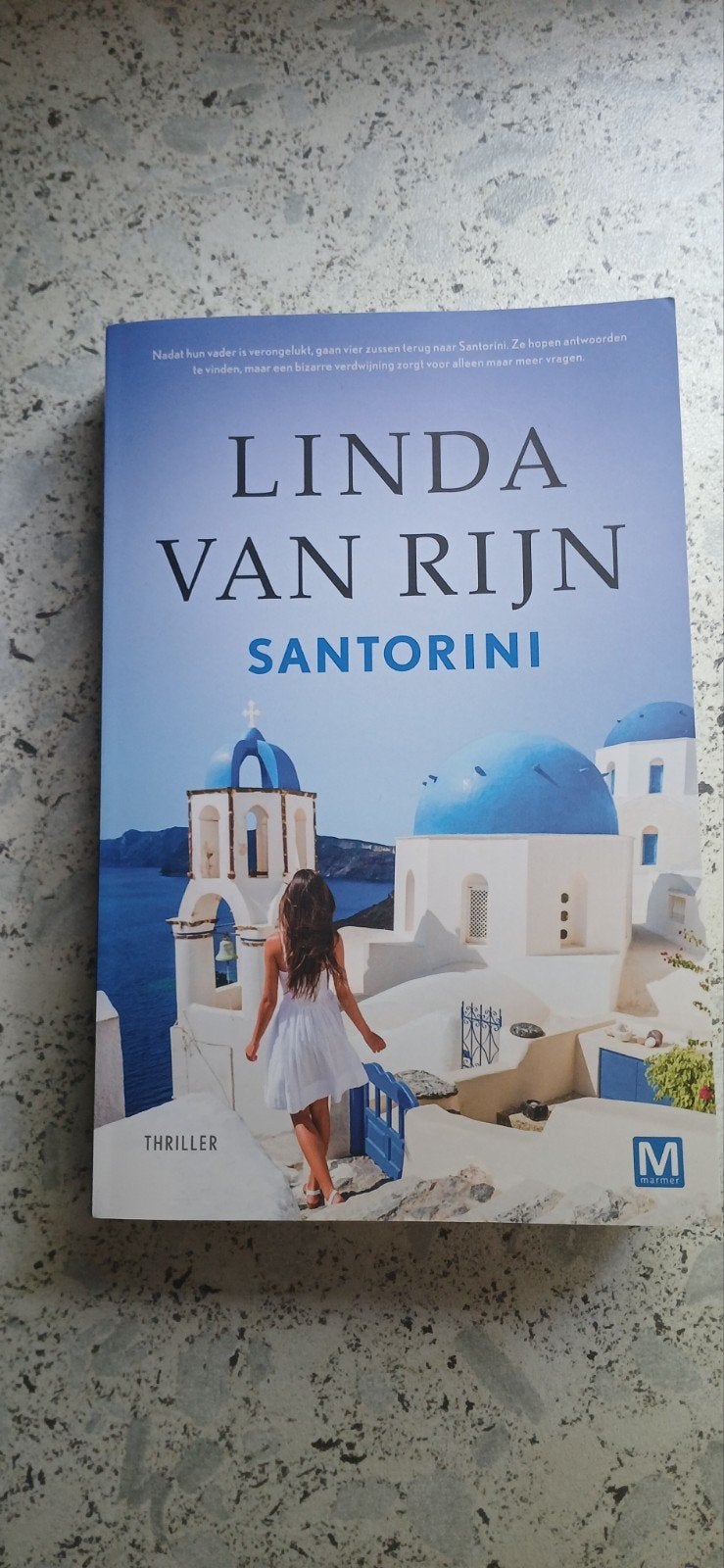 Santorini van Linda van Rijn te koop, Ophalen, Zo goed als nieuw