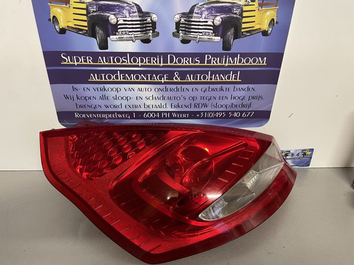 Ford Fiesta achterlicht Links, Gebruikt, Info@ford.com, Ophalen of Verzenden, Ford