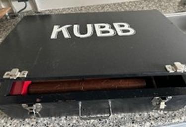 Kubb XL houten versie - MoVe-Spellenverhuur, Hobby en Vrije tijd, Ophalen, Nieuw