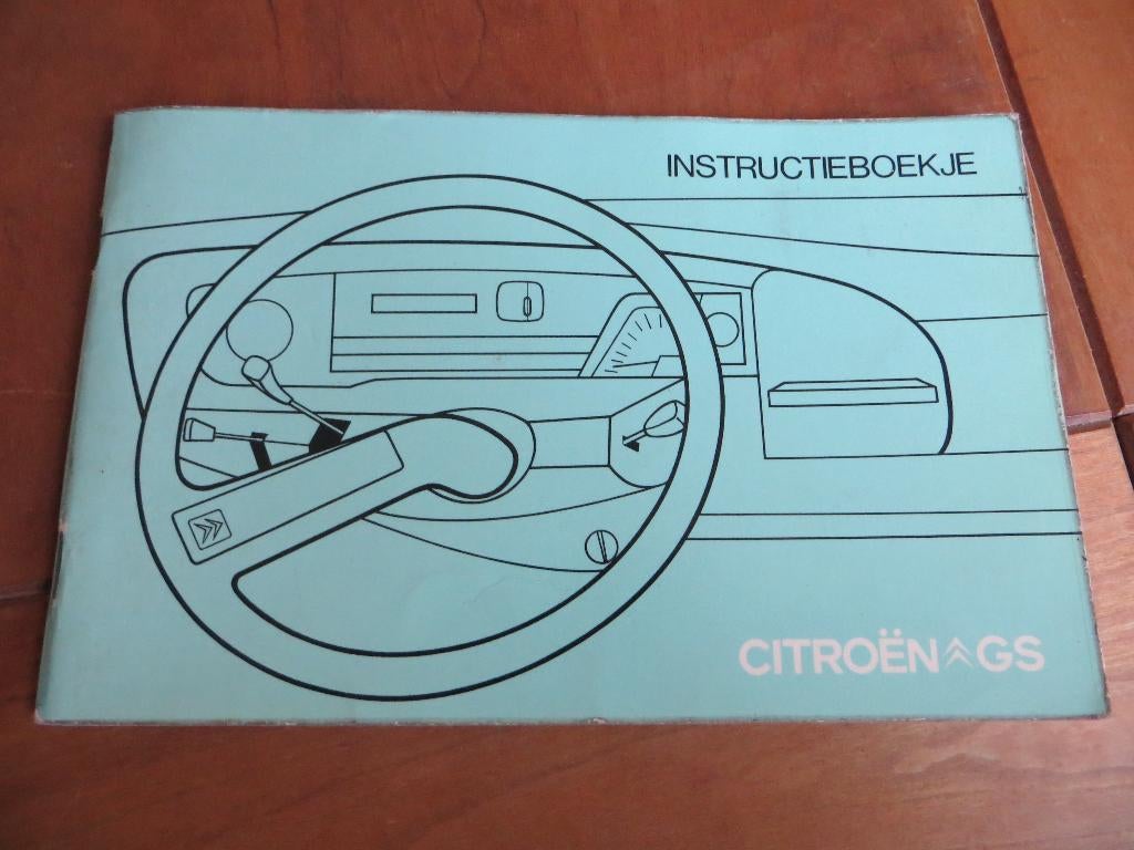 Instructieboek Citroen GS, GS Break 1974, Ophalen of Verzenden
