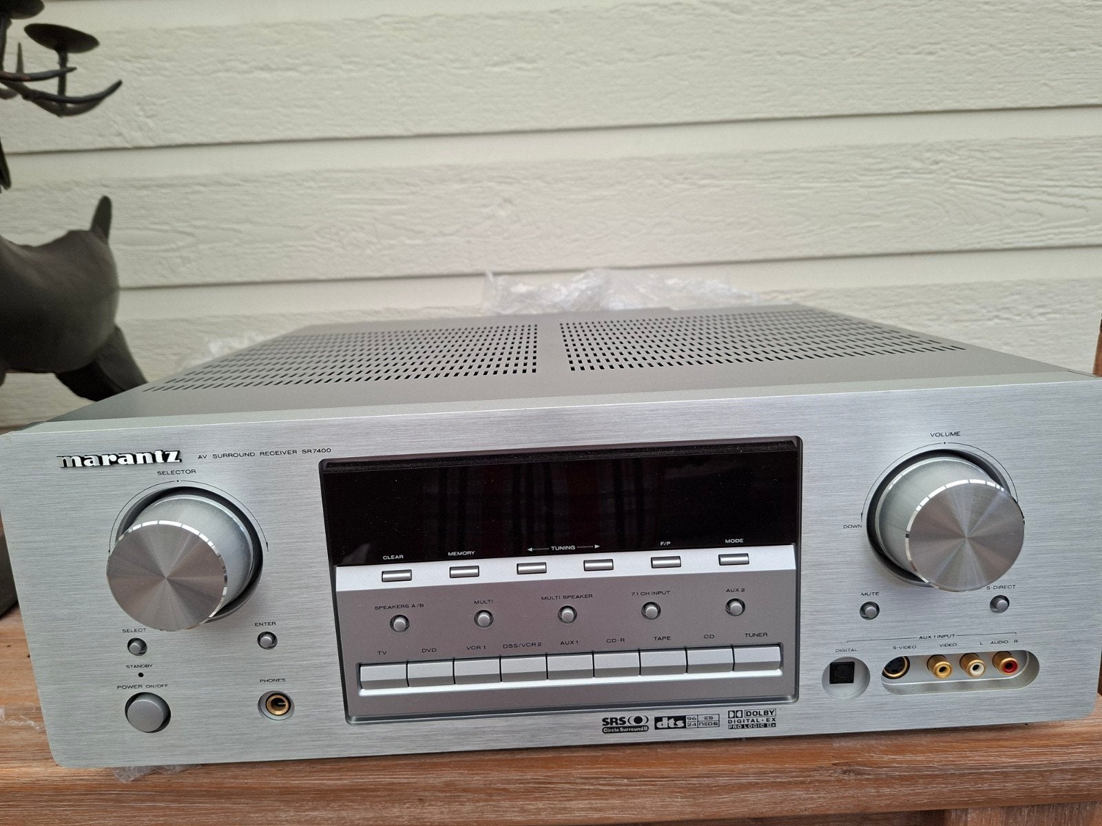 Marantz SR7400 AV Surround Receiver - Zilver, Marantz, Overige systemen, Ophalen of Verzenden, Zo goed als nieuw
