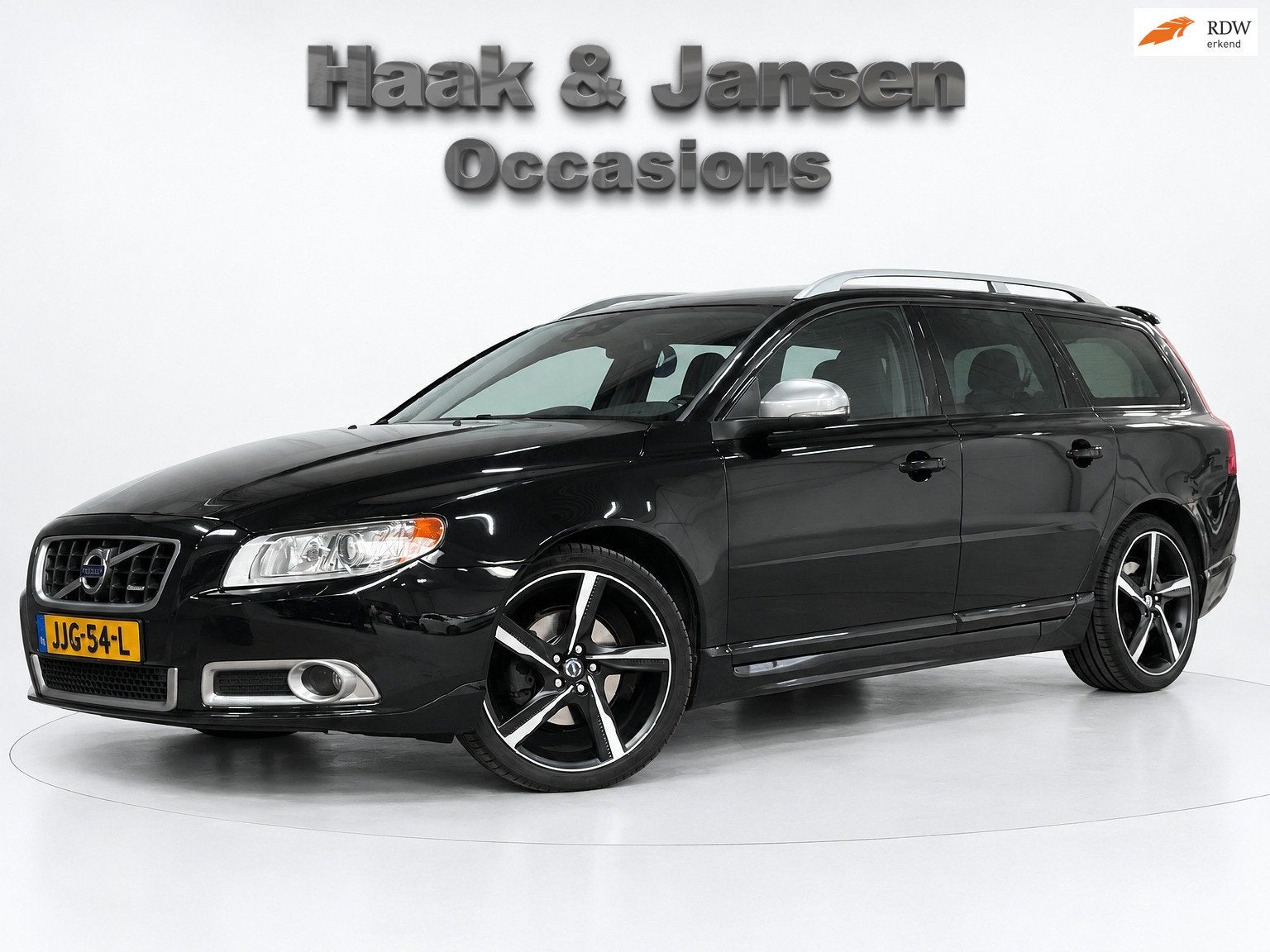 Volvo V70 2.0 T5 Summum - R Design - Cruise - Stoelverwarmin, Auto's, 4 cilinders, Zwart, Geïmporteerd, 12 km/l