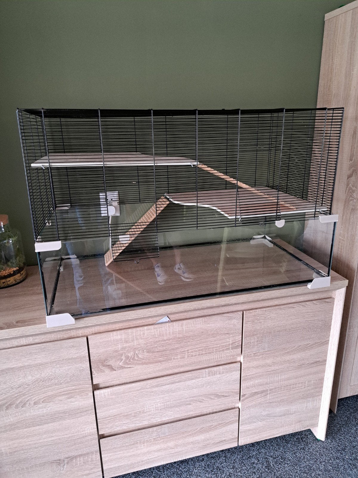 Te koop Ferplast Karat 100 Hamsterkooi., Kooi, Hamster, 75 tot 110 cm, Ophalen