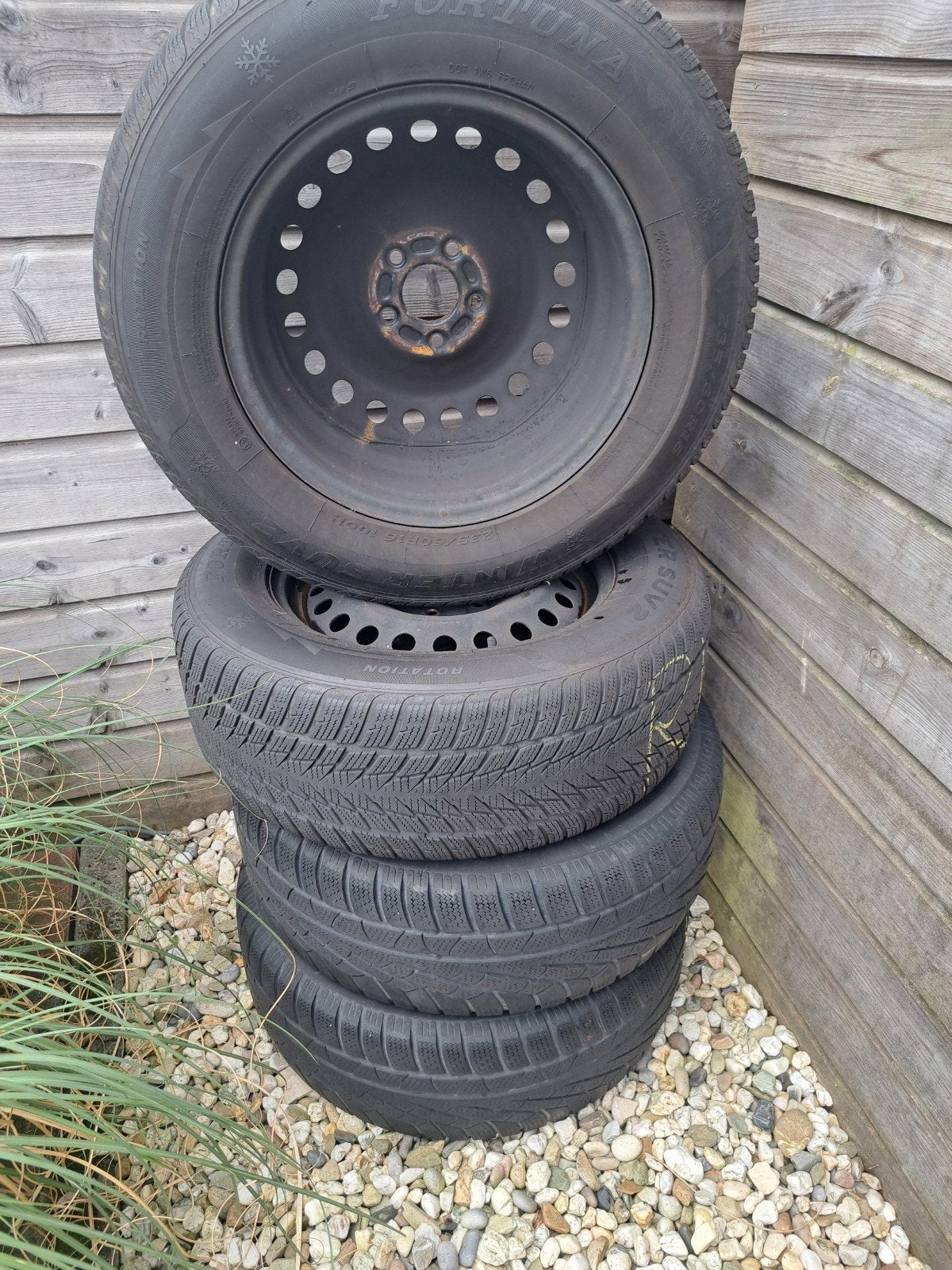 Stalen velgen 16 inch, Ophalen
