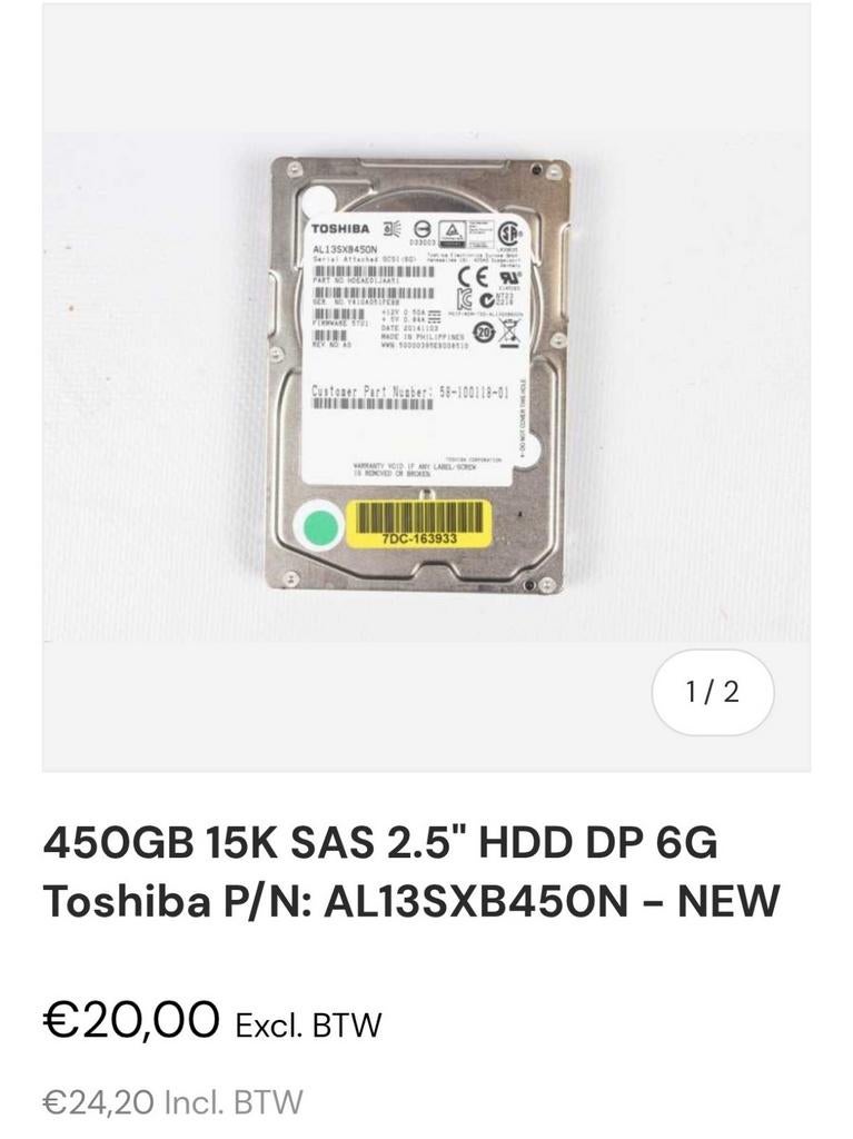 Sata hd, Ophalen of Verzenden, Laptop