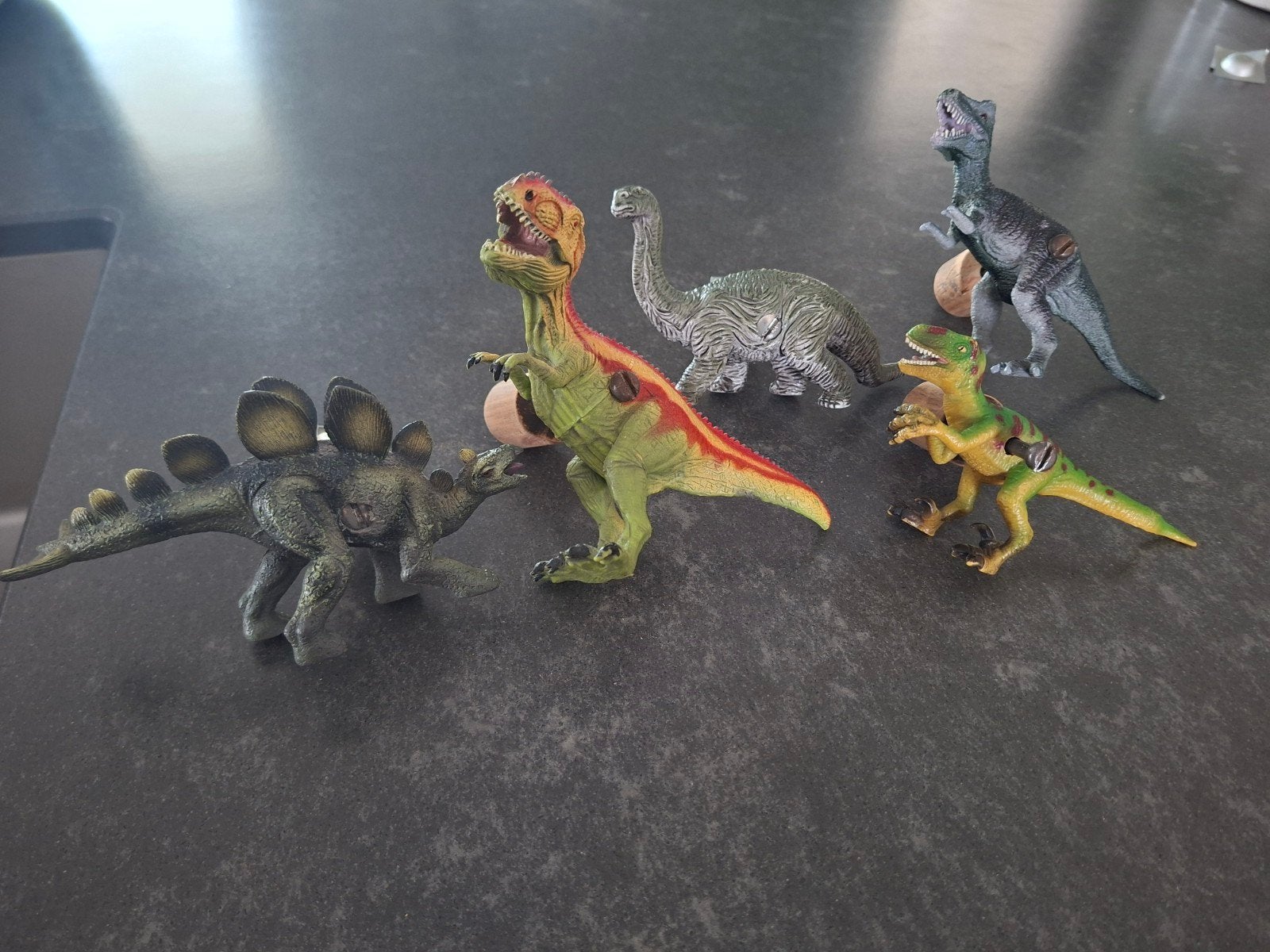 Dinosaurus Deurknoppen - Uniek en Speels voor Kinderkamer, Ophalen of Verzenden, Gebruikt, Jongen of Meisje