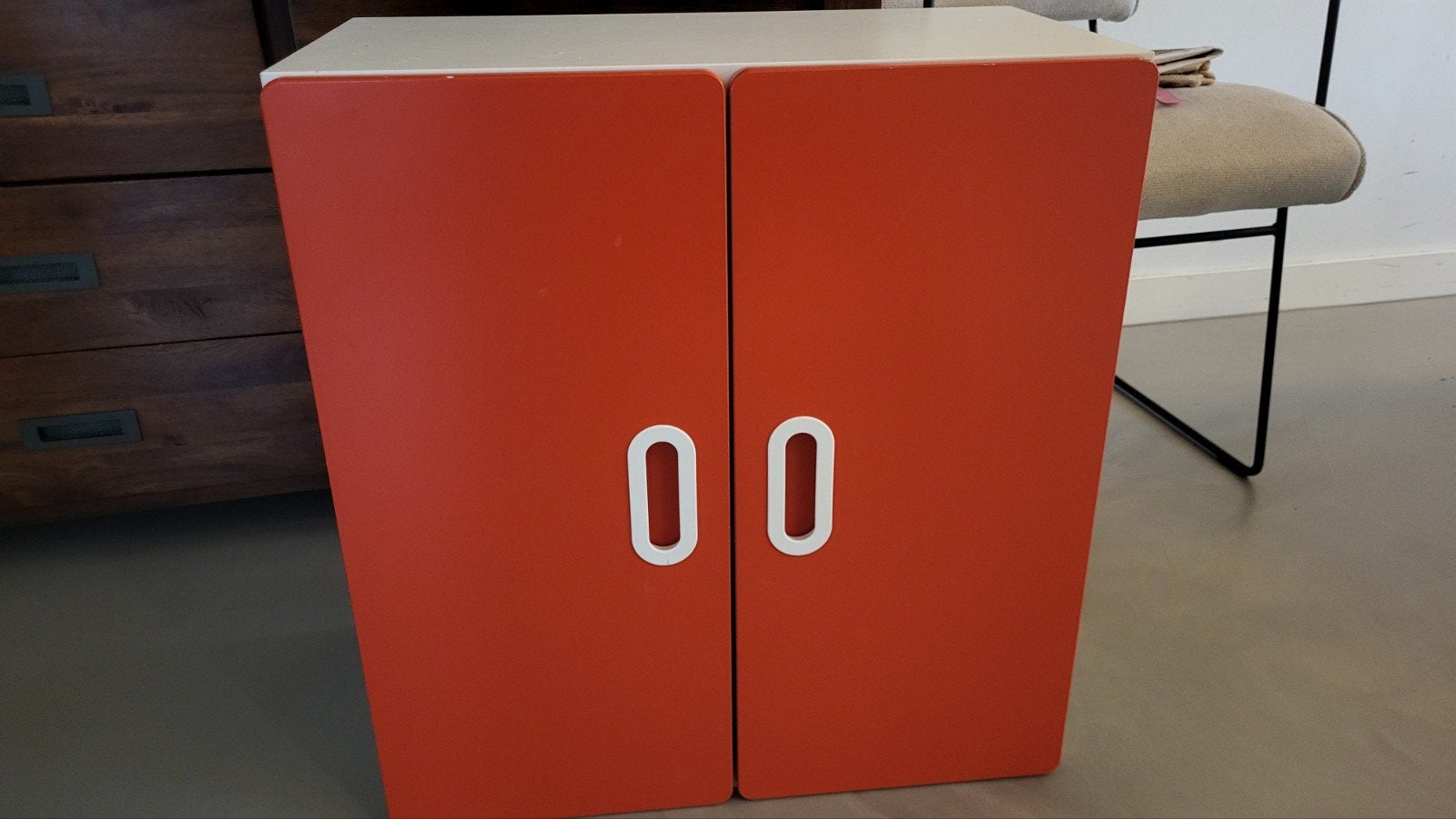 stuva kastje rood ikea, Zo goed als nieuw, Minder dan 50 cm, Ophalen, Minder dan 90 cm