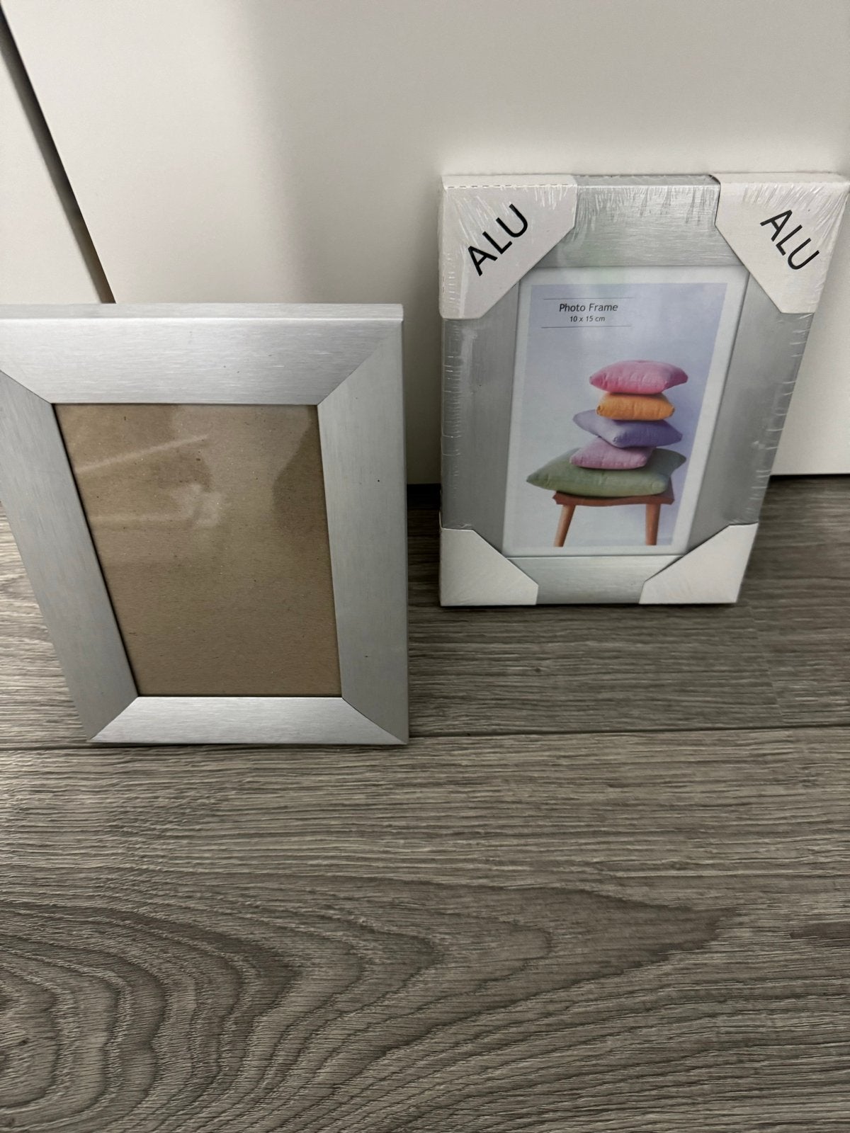 Diverse fotolijsten - Nieuw en zo goed als nieuw, Zilver, Met glas, Metaal, Standaard fotolijst