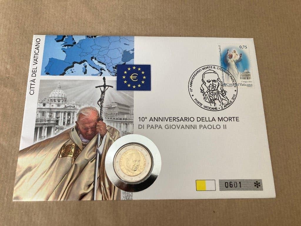 2 € Numisbrief. Vaticaan. 2015., Postzegels en Munten, Munten | Europa | Euromunten, Ophalen, Vaticaanstad, 2 euro, Losse munt