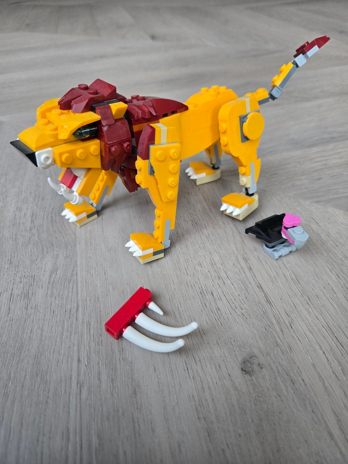 LEGO Creator 31112 Leeuw 3-in-1 set, Ophalen of Verzenden, Zo goed als nieuw